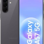 Samsung Galaxy A57 5G Android Smartphone, 256GB Storage, 8GB RAM, Awesome Gray, 6x OS Upgrades, Large Display, 50MP Camera, (UAE Version)