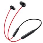 OnePlus Bullets Wireless Z2 Bluetooth 5.0 in Ear Earphones, Bombastic Bass – 12.4 mm Drivers, (Acoustic Red)