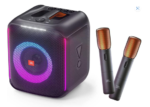 JBL Partybox Encore Portable Party Speaker with 2 Digital Wireless Mic, 100W Powerful Sound,