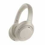 Sony Wh-1000Xm4 Wireless Noise Cancelling Bluetooth Over-Ear Headphones With Speak , Silver