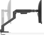 BenQ BSH01 Ergo Monitor Arm, Gas Spring Desk Mount 17–45" up to 20kg, Heavy Duty, Curved Monitor Compatible, Top Clamp/Grommet, No Sag, VESA 75x75/100x100, - Image 8