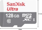 SanDisk 128GB Ultra microSDXC UHS-I Class 10 Memory Card 100 MB/s - Image 2