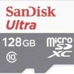 SanDisk 128GB Ultra microSDXC UHS-I Class 10 Memory Card 100 MB/s