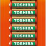 TOSHIBA Heavy Duty Zinc Carbon Battery AA, Pack of 20