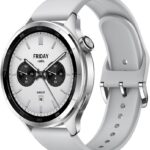 Xiaomi Watch S4 Silver Smartwatch 1.43 AMOLED display, Long battery life, Bluetooth calling, Noise reduction, Advanced health detection