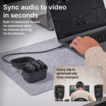 RØDE Wireless PRO Compact Wireless Microphone System with Timecode, 32-bit Float On-board Recording, - Image 4