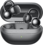 SOUNDPEATS POP Clip Open Ear Earbuds, Bluetooth 5.4 Clip-On Headphones, Lightweight Comfort, AI Call Noise Cancellation with Dual Connection,