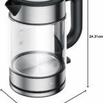 Xiaomi Electric Glass Kettle |1.7 Liters Large Capacity |5 Minutes Boil output | LED light display Heating indicator - Image 2