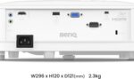 BenQ MX560C XGA Business & Education Projector, DLP, 4000 ANSI Lumens Brightness, 20000:1 High Contrast Ratio, HDMI, USB-A, Upto 15000 Hrs Extra-Long Lamp Life - Image 4