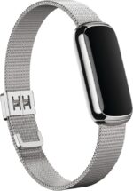 Fitbit Luxe Platinum Stainless Steel Mesh Accessory Band