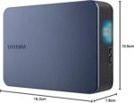 Toshiba Canvio Gaming 4TB Portable External Hard Drive USB 3.2, HDD, - Image 2