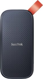 SanDisk 1TB Portable SSD - Up to 800MB/s, USB-C, USB 3.2 Gen 2 - SDSSDE30-1T00-G26