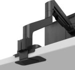 BenQ BSH01 Ergo Monitor Arm, Gas Spring Desk Mount 17–45" up to 20kg, Heavy Duty, Curved Monitor Compatible, Top Clamp/Grommet, No Sag, VESA 75x75/100x100, - Image 3