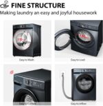 TOSHIBA 8kg Front Load Washer, 1400 RPM, with Ultra Fine Bubble, Aroma+, AI Smart - Image 5