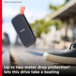 SanDisk 1TB Portable SSD - Up to 800MB/s, USB-C, USB 3.2 Gen 2 - SDSSDE30-1T00-G26 - Image 2